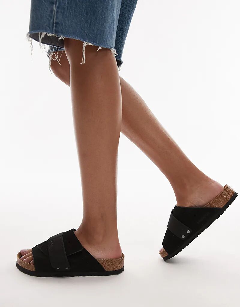 Сандалии Birkenstock Kyoto черного цвета