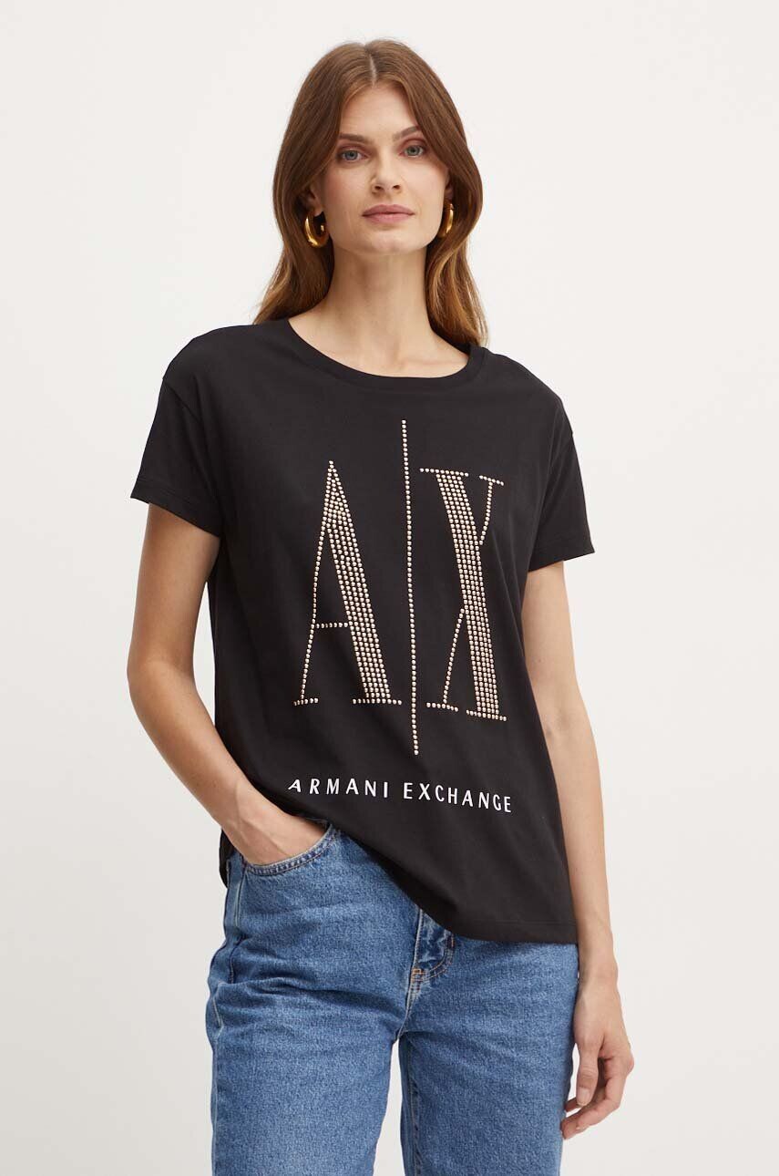 

Футболка Armani Exchange, черный
