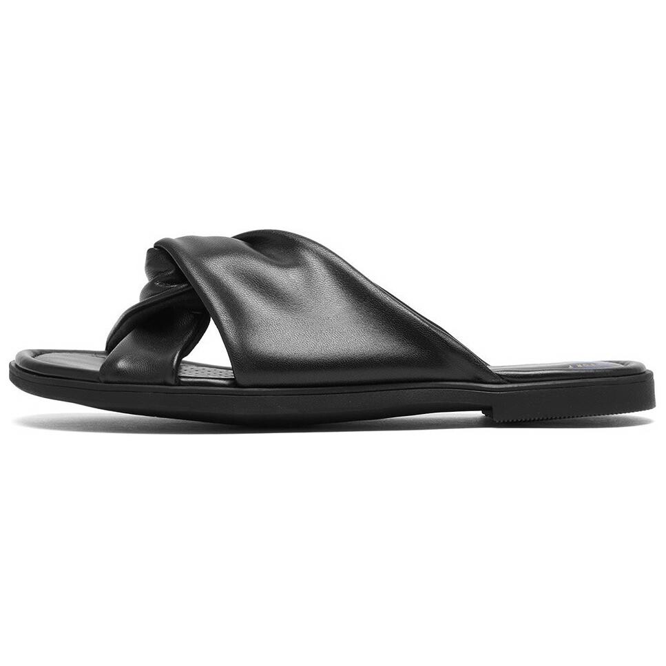 

Шлепанцы женские черные Clarks