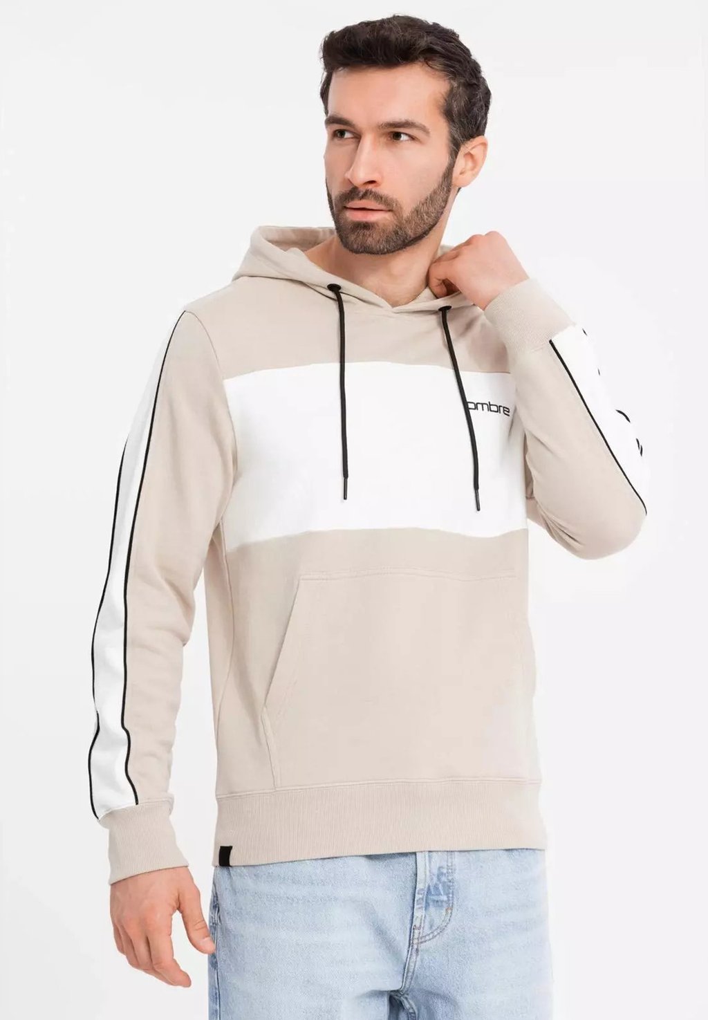 

Толстовка Hoodie Ombre, бежевый