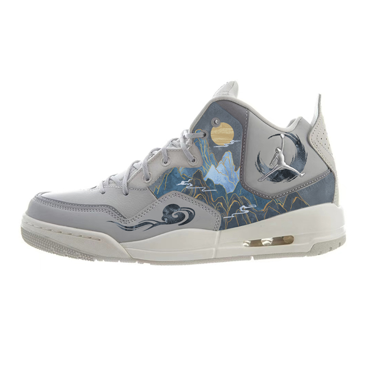 

Jordan Баскетбольные кроссовки Courtside 23 Vintage, мужские, среднего размера, синие
