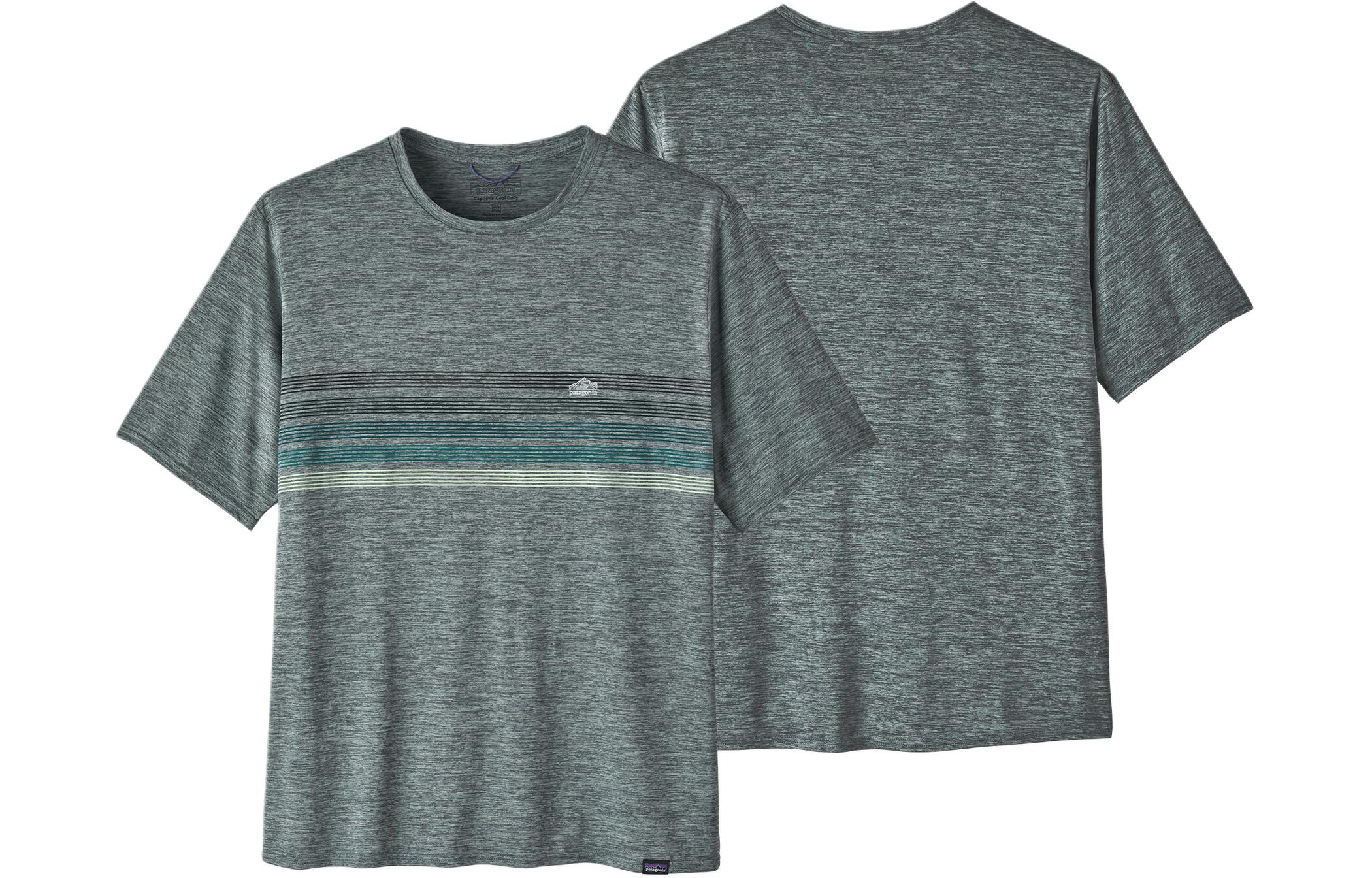 Футболка Capilene Quick Dry мужская Patagonia, серо-зеленый
