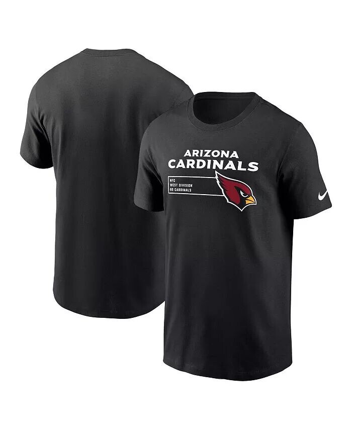 

Мужская черная футболка Arizona Cardinals Division Essential Nike