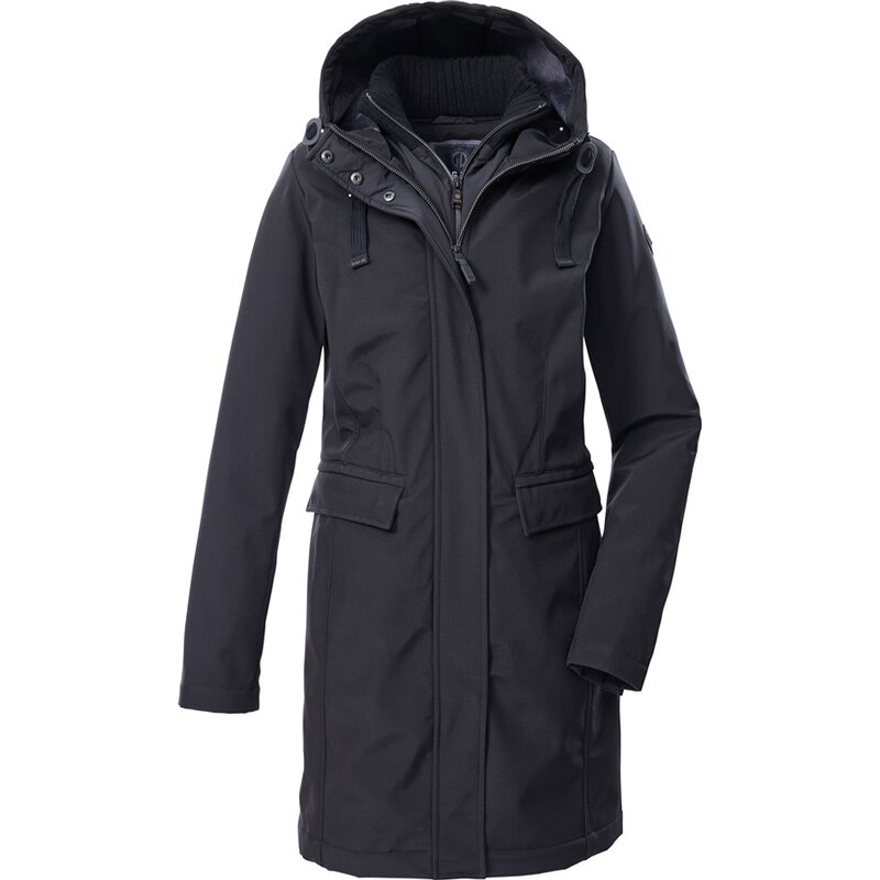 

Mantel gw 79 wmn sftshll prk G.I.G.A. Dx By Killtec, черный