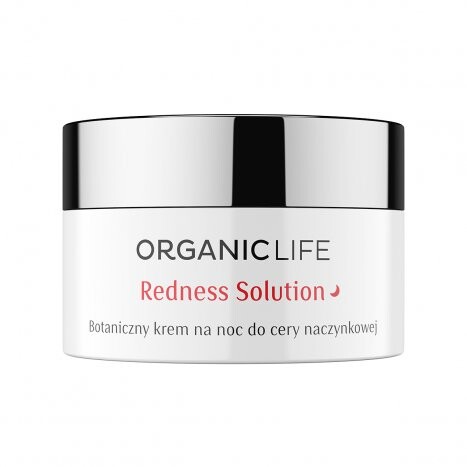 

Ночной крем для сосудистой кожи, 50 г Organic Life, Redness Solution