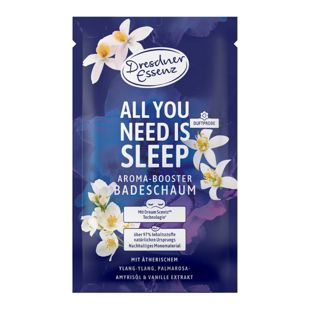 Пена для ванны «All You Need Is Sleep» с маслом пальмарозы от Dresdner Essenz Dresdner Essenz