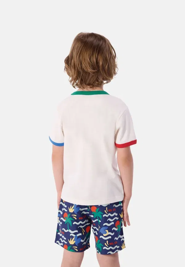 Футболка с коротким рукавом и принтом Petit Bateau, зефир — фото 2