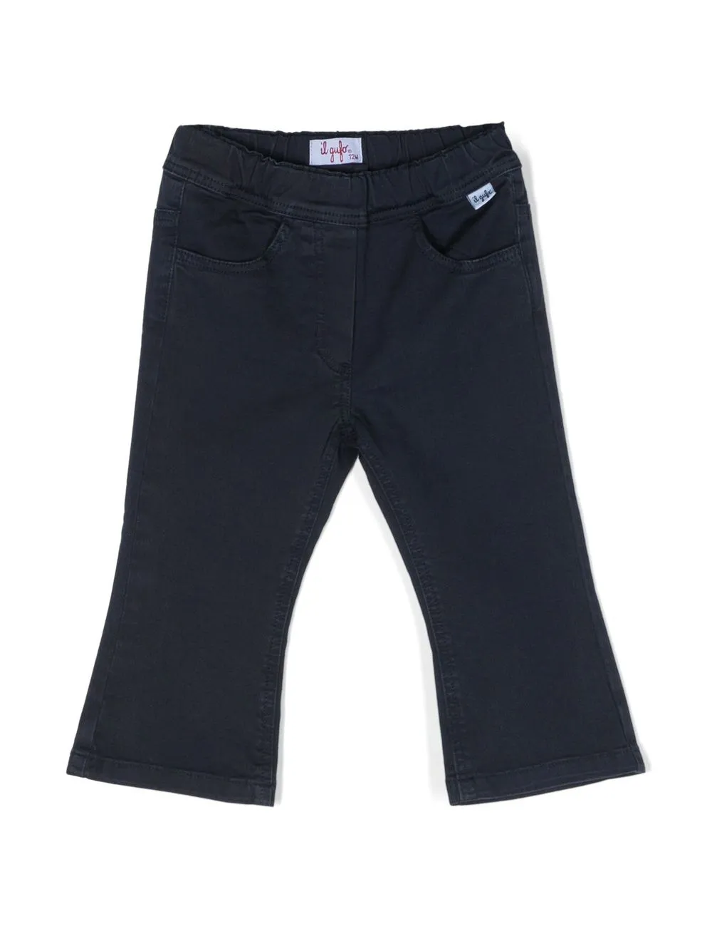 

Расклешенные брюки с карманами Il Gufo, синий