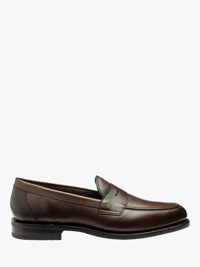 

Имперские мокасины из зернистой кожи Loake, коричневый