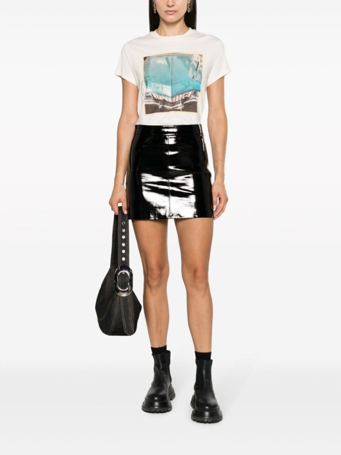 

Zadig&Voltaire футболка Zoe с фотопринтом, нейтральный цвет