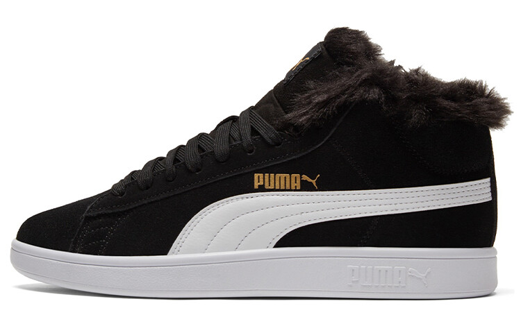 

Кроссовки PUMA Smash V2 Plus Fleece Mid-Top Sneakers Black Women's