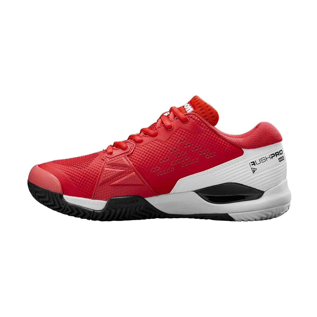 Мужские теннисные кроссовки Rush Pro Ace Wilson, красный/белый — фото 4