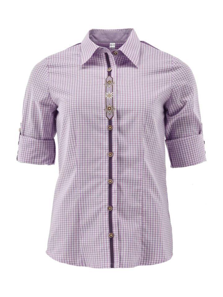 

Традиционная блузка Кевира сиреневого цвета OS-Trachten