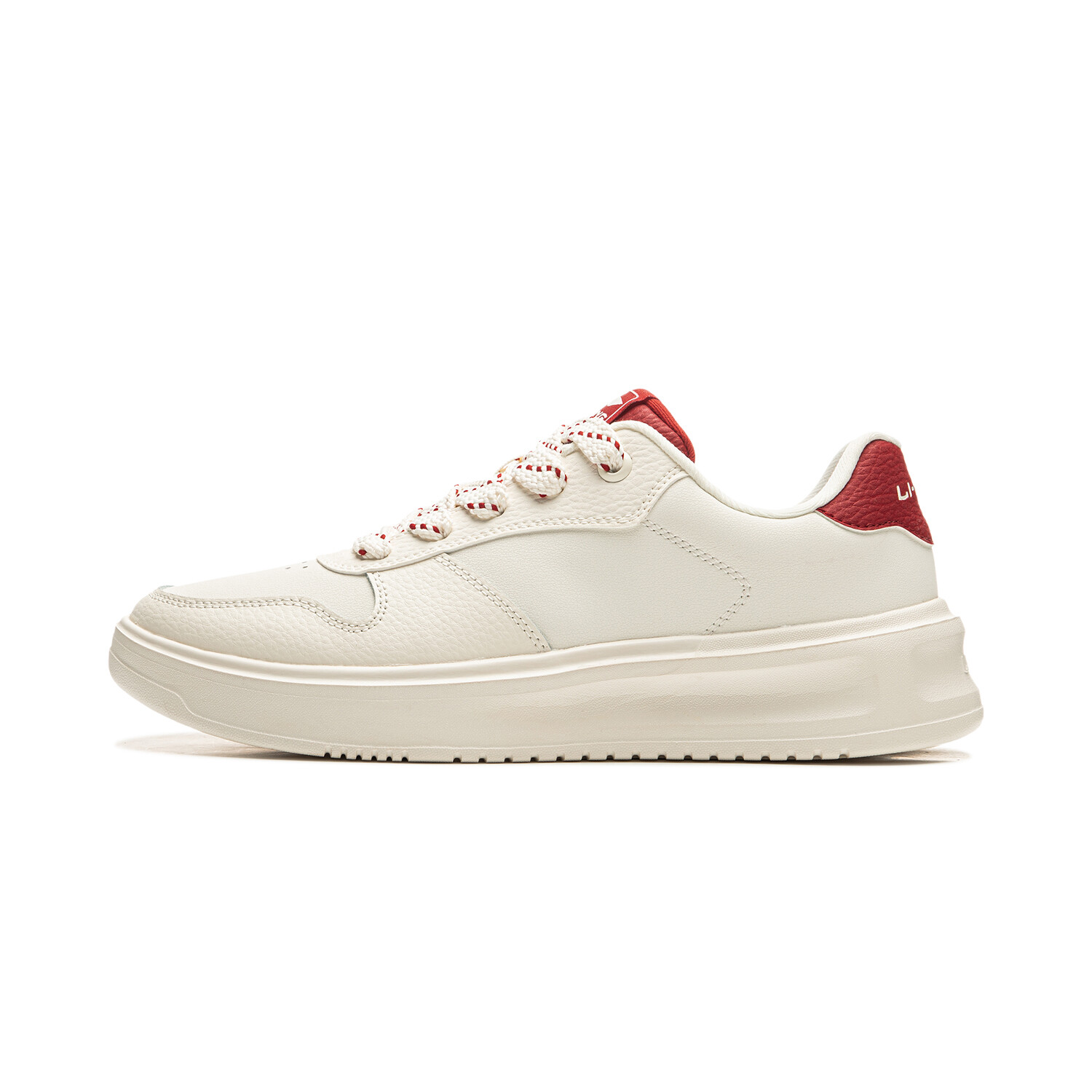 

Кроссовки LINING Sky Cloud Skateboarding Shoes Men Low-top White/Red, белый/красный