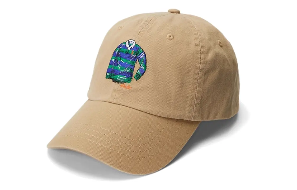 

Polo Ralph Lauren Хлопковая бейсболка унисекс верблюжьего цвета, Camel