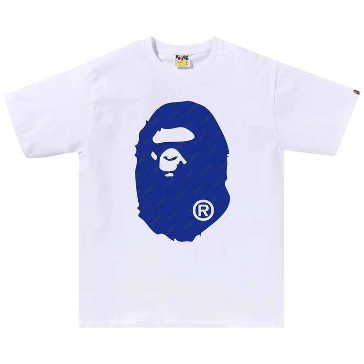 

Футболка BAPE Hexagram Big Ape Head 'White', белый