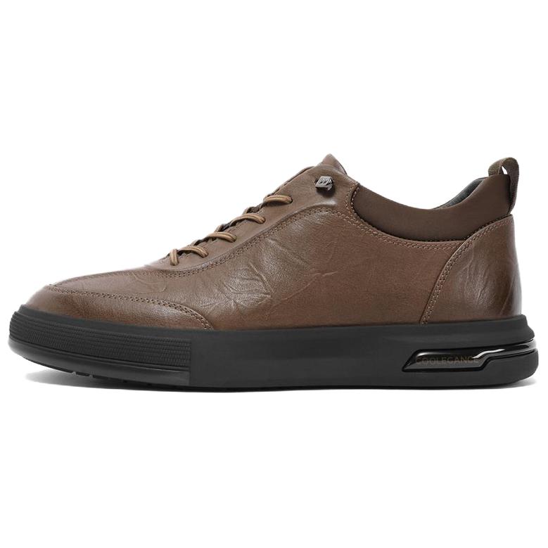 

Кроссовки Low-Top Skateboard Shoes 3.5cm Men's BELLE, Brown-Unlined