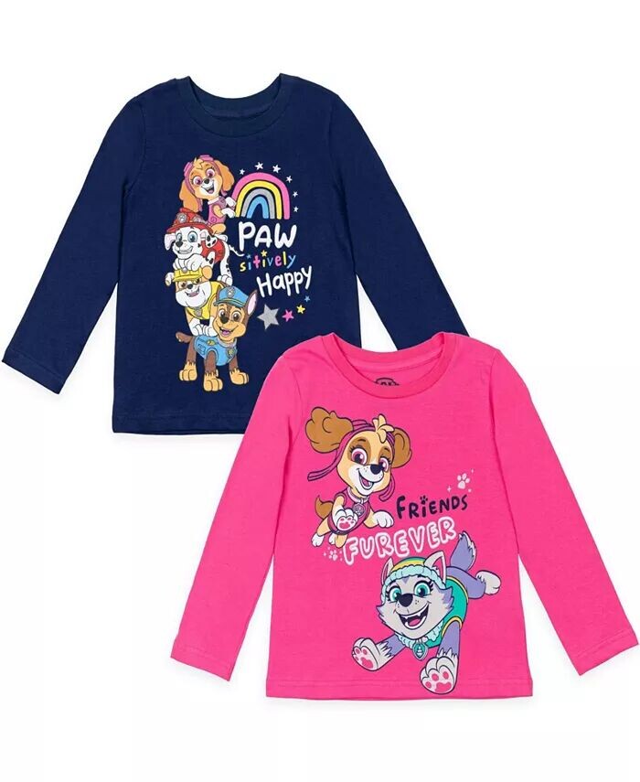 

Комплект из 2 пуловеров для девочек Everest Rubble Marshall Paw Patrol, мультиколор