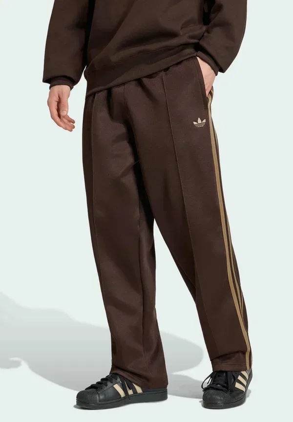 Штаны спортивные Adidas adicolor spacer baggy track pant tracksuit bottoms Adidas Originals, кофейный