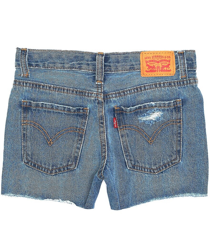 

Короткие джинсовые шорты Levi's для больших девочек 7–16 лет, синий