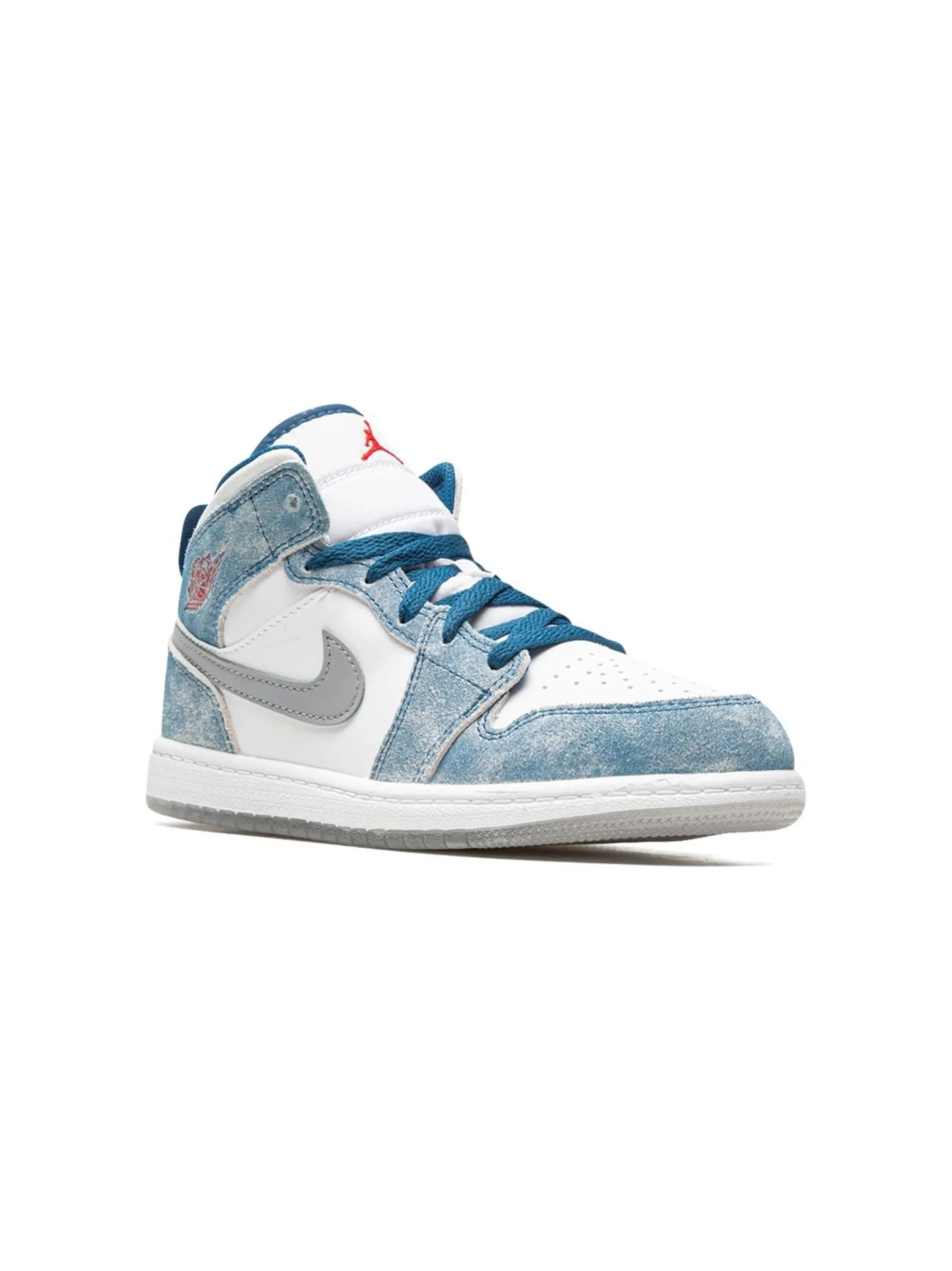 

Кроссовки Air Jordan 1 Mid Jordan Kids, синий