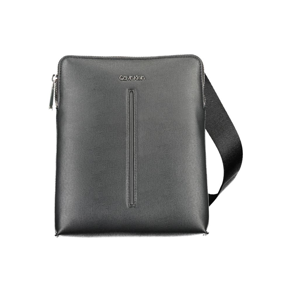 

Черная сумка через плечо из полиэстера Calvin Klein, Black