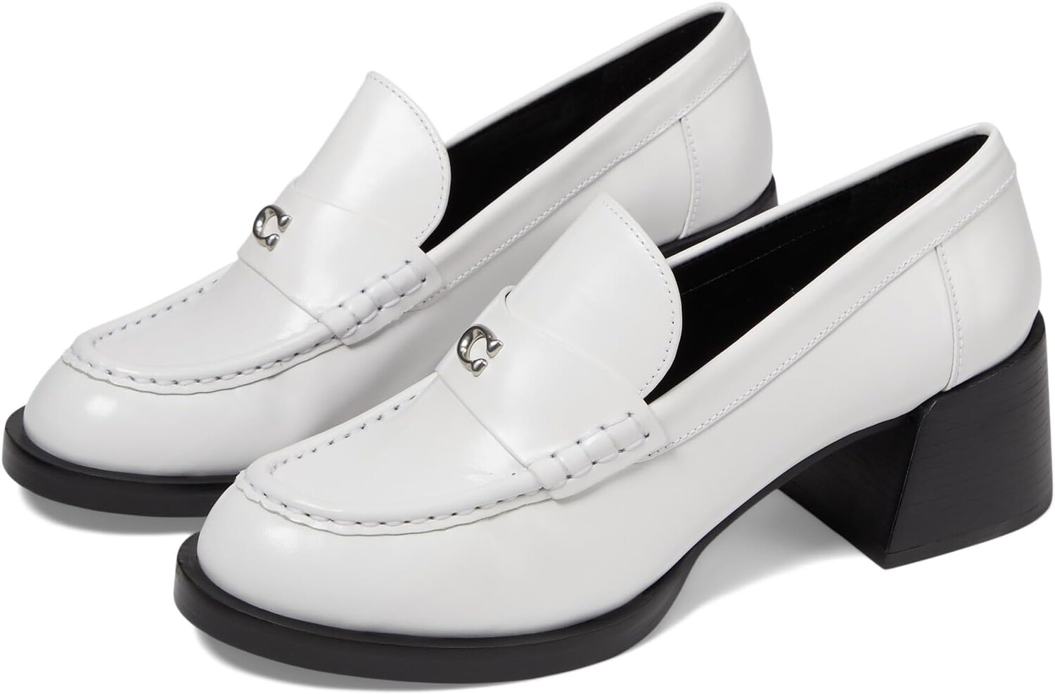 

Лоферы COACH Natalie Loafer, цвет Optic White