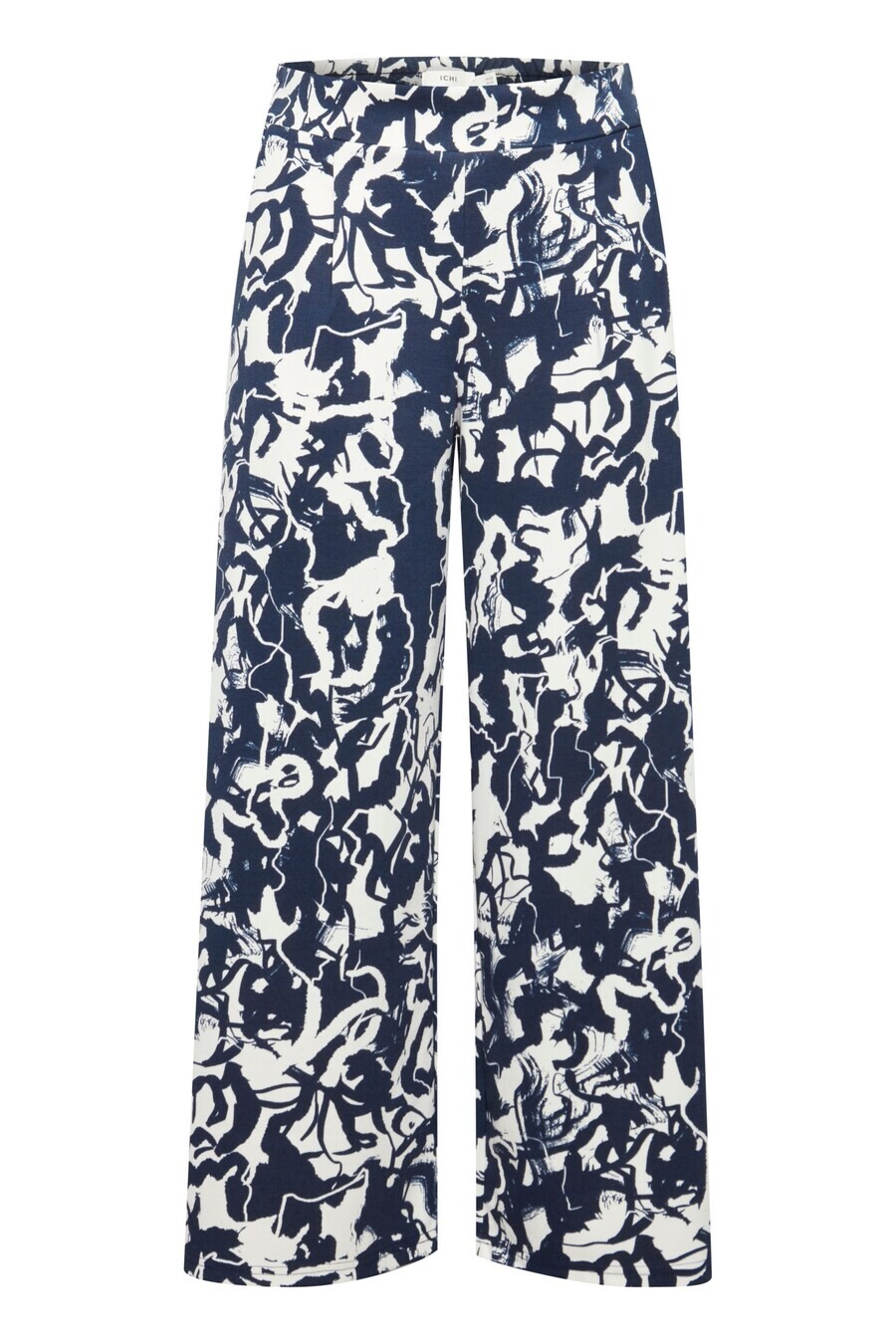 

Тканевые брюки ICHI Loose fit Pants KATE, темно-синий