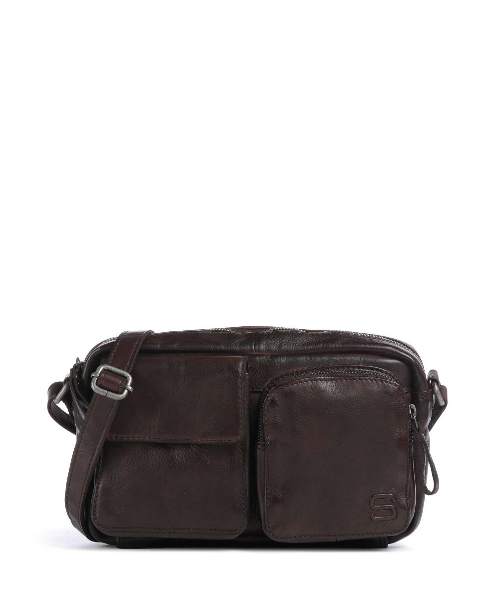 

Сумка через плечо Apache Sara из зернистой кожи Spikes & Sparrow, коричневый