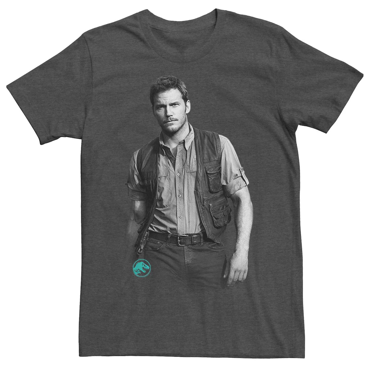 

Мужская футболка Jurassic World Chris Pratt Swag Licensed Character