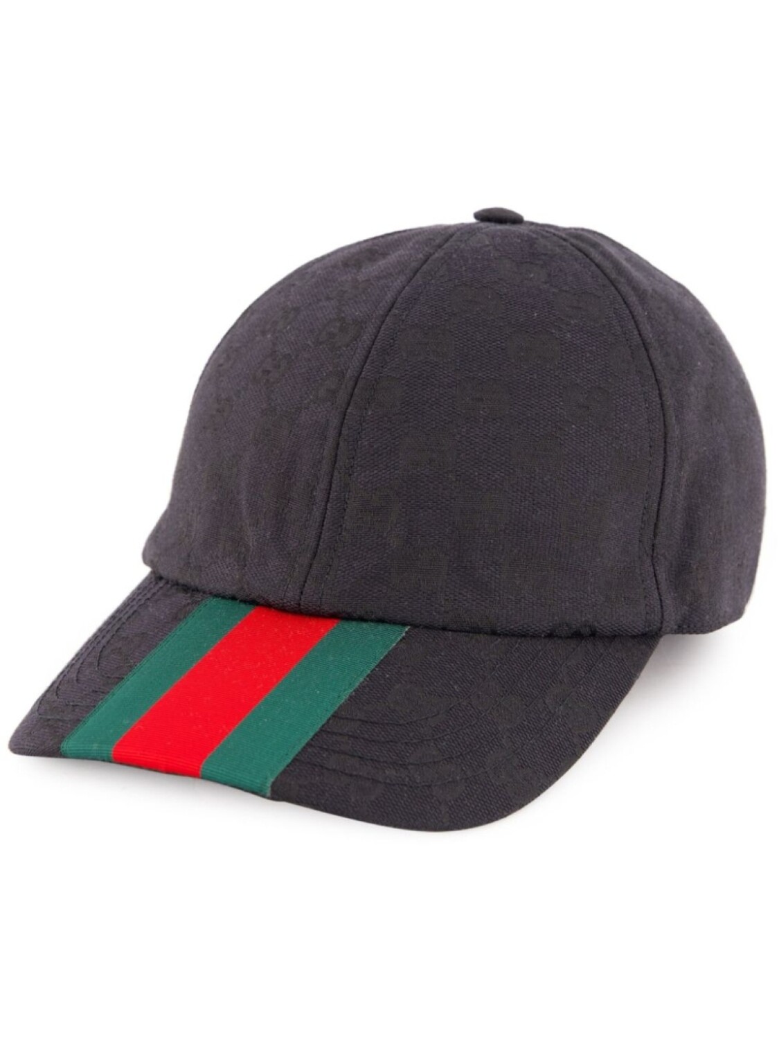 

Gucci бейсболка с отделкой Web, черный