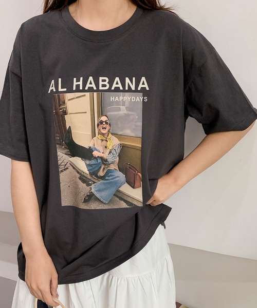 

Футболка оверсайз с графическим принтом, 100% хлопок LOWO, угольно-серый