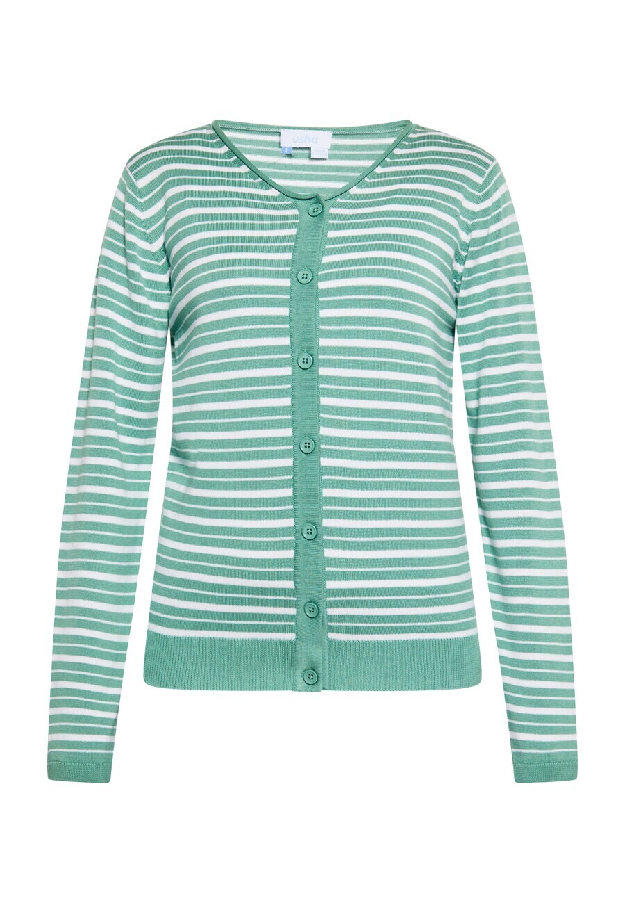 

Вязаный кардиган usha BLUE LABEL Knit Cardigan, изумрудный