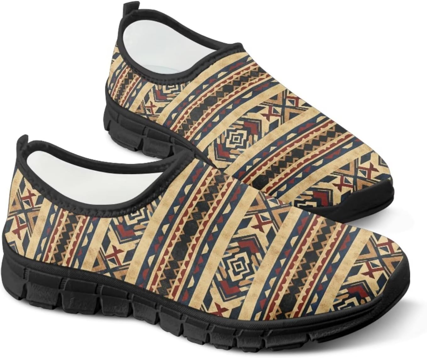 

Слипоны Binienty Vantage для мужчин и женщин, широкий размер, удобная подошва EVA, противоскользящие туфли, сетчатая обувь для улицы, коричневый