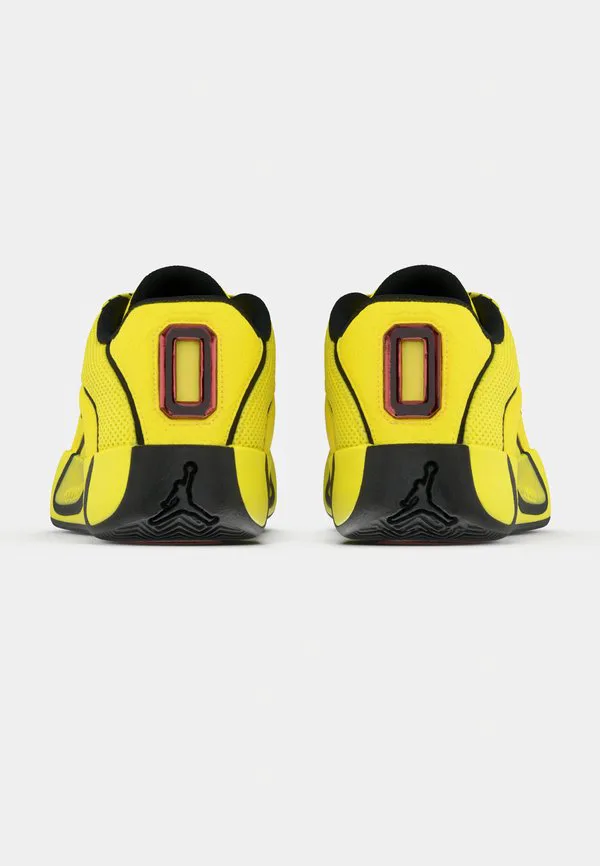 Баскетбольные кроссовки jordan tatum 4 Jordan, Sonic Yellow/University Red/Black — фото 4