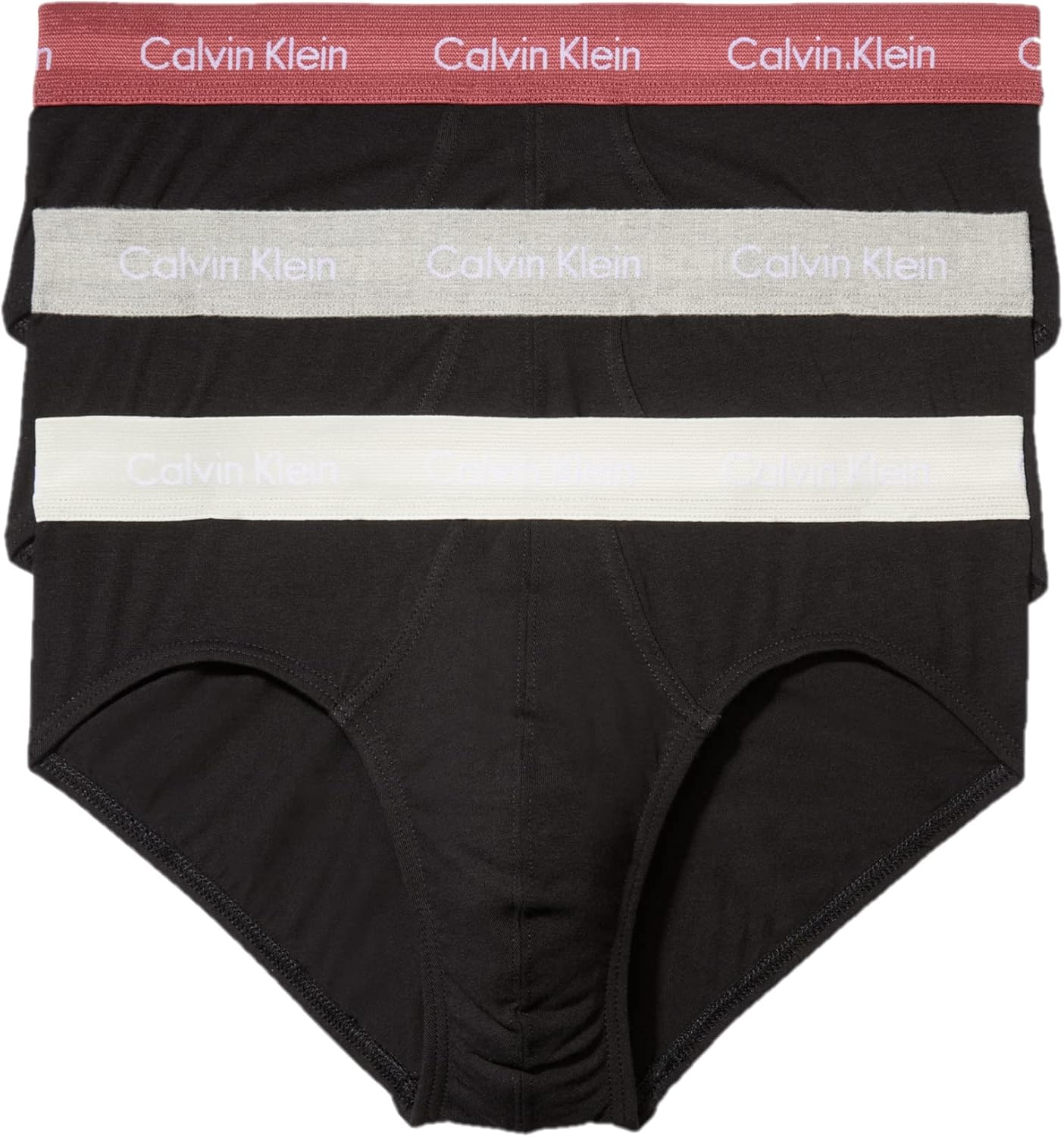 

Комплект из 3 трусов-брифов Calvin Klein Mens Cotton Stretch Hip, Black Bodies W/ Grey Heather, Silver Birch, Raspberry Blush