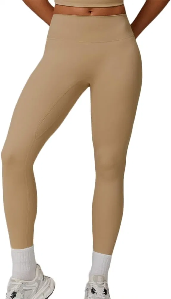 Леггинсы для йоги с эффектом подтяжки, Generic, цвет Khaki