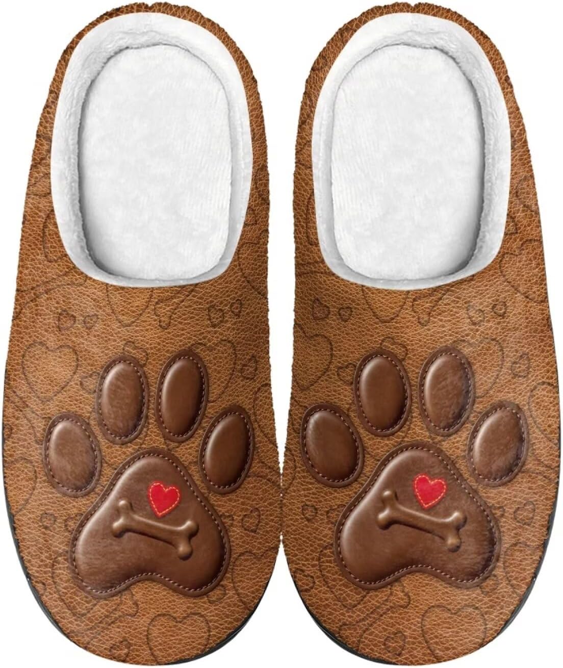 

Уютные тапочки, мягкие и удобные, с нескользящей подошвой, для женщин и мужчин, домашняя обувь, обувь для спальни Cadowhimsy, коричневый