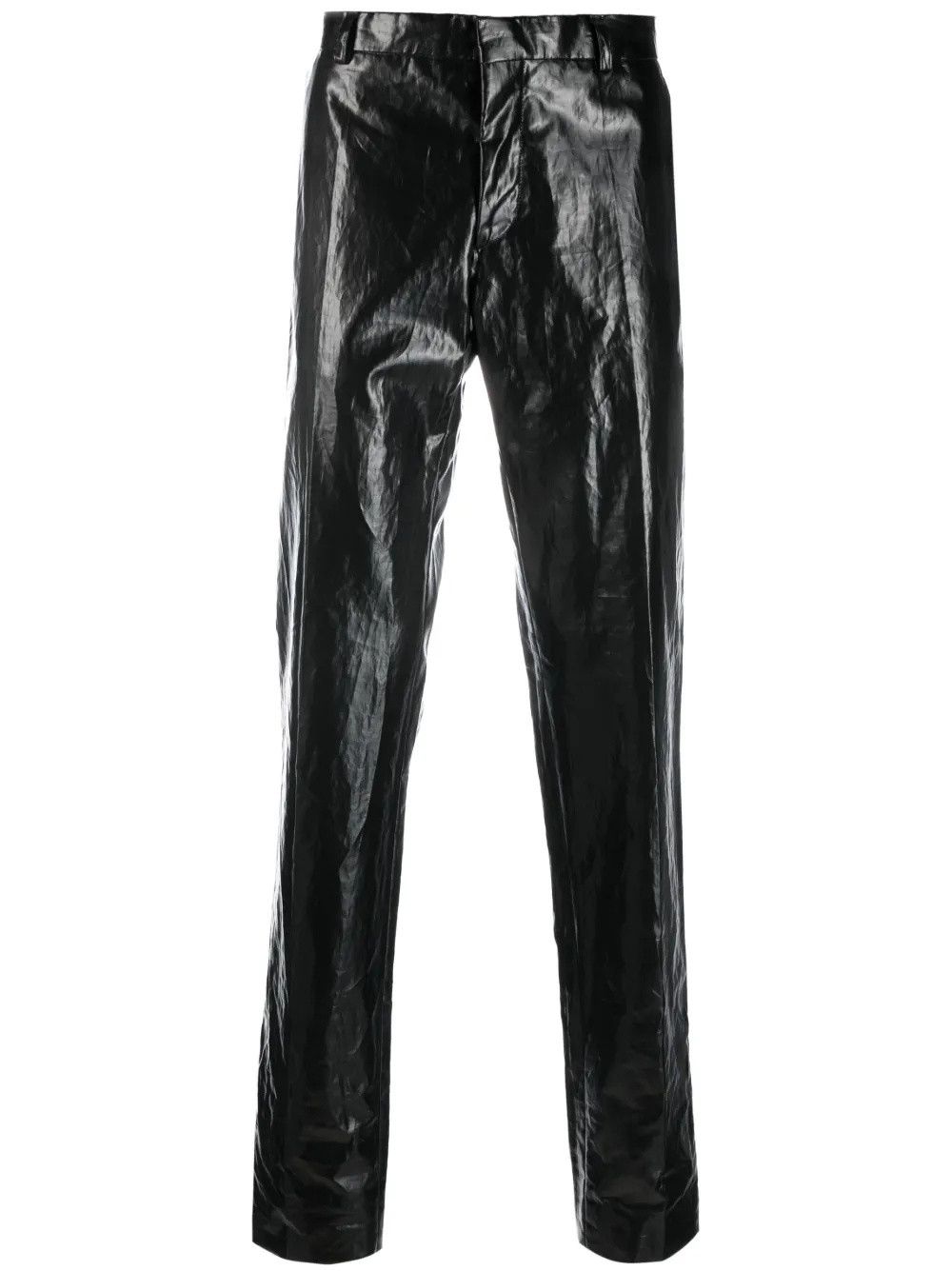 

Прямые брюки Sharp Walter Van Beirendonck, черный