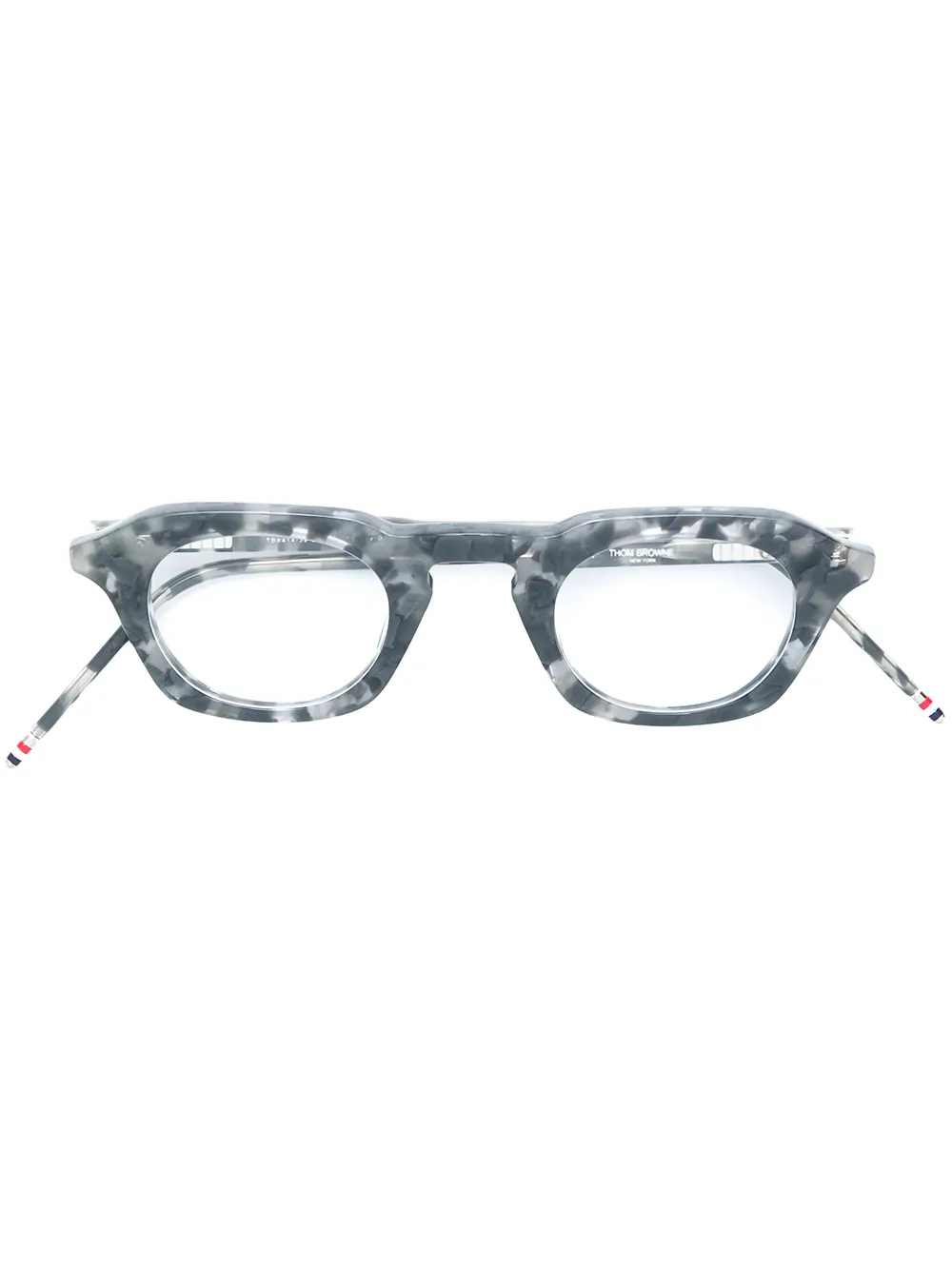 

Очки в круглой оправе Thom Browne Eyewear, серый
