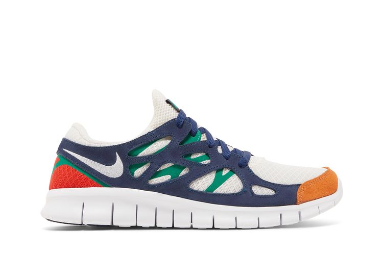 

Кроссовки Free Run 2 'White Multi-Color', разноцветный