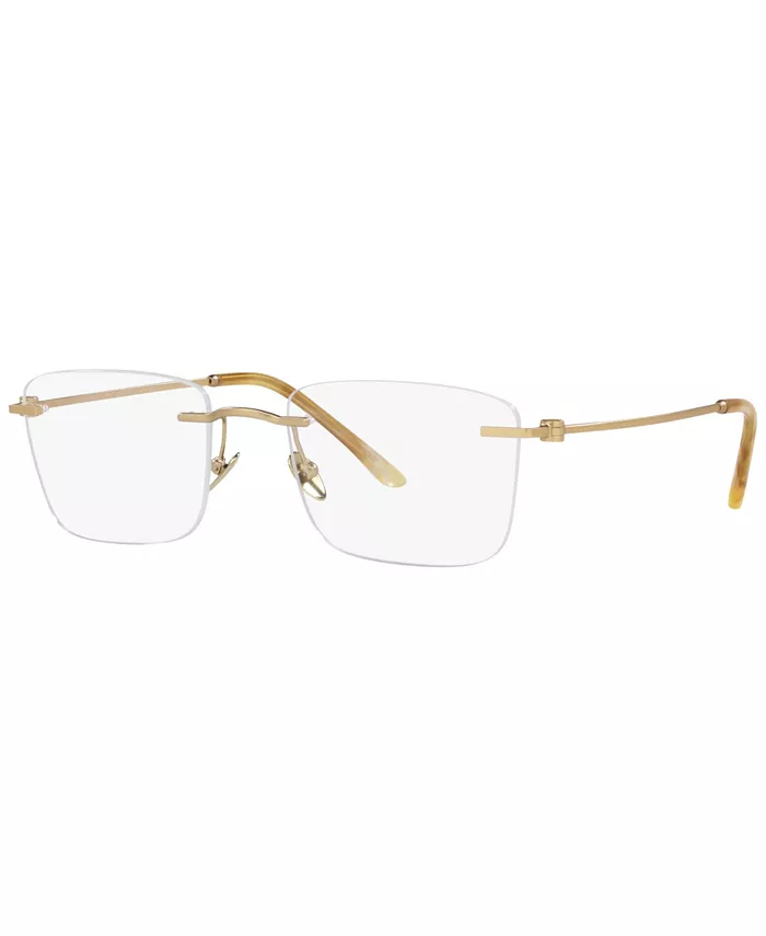 

Мужские очки прямоугольной формы Giorgio Armani, золото