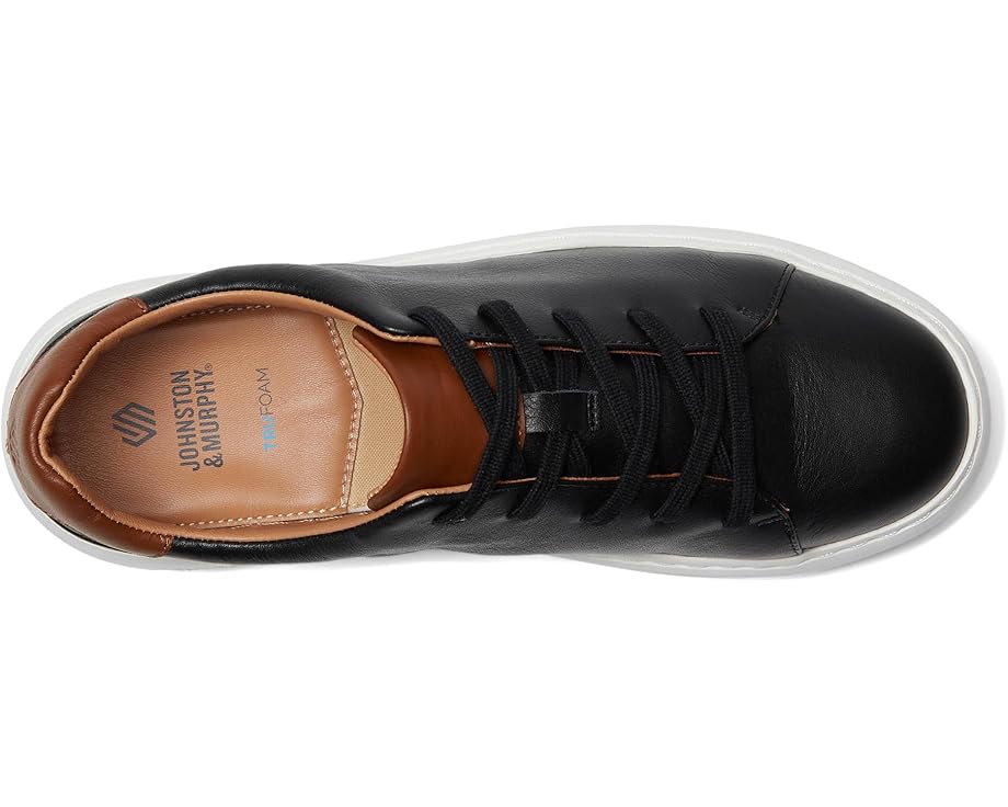 Кроссовки Johnston & Murphy Kids Anders Lace-To-Toe, цвет Black Full Grain — фото 2