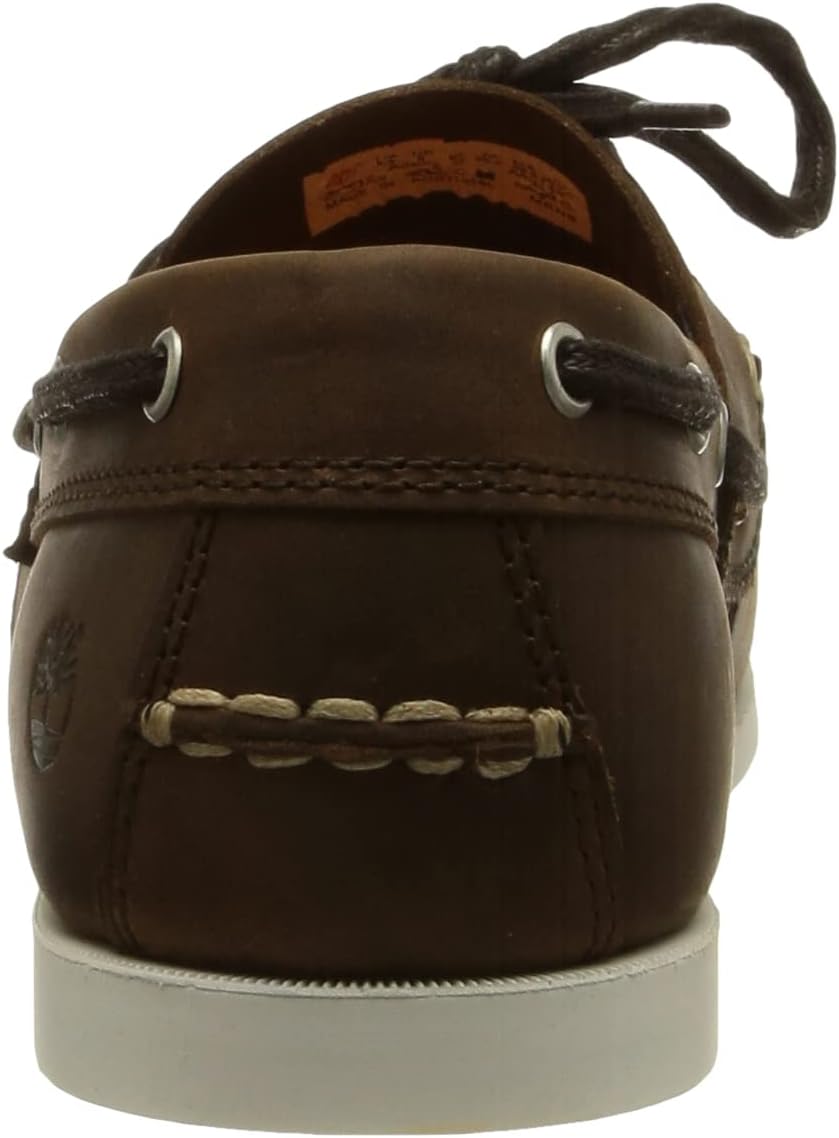 Timberland мужские лодочные туфли FTW, Dk Brown Full Grain — фото 3