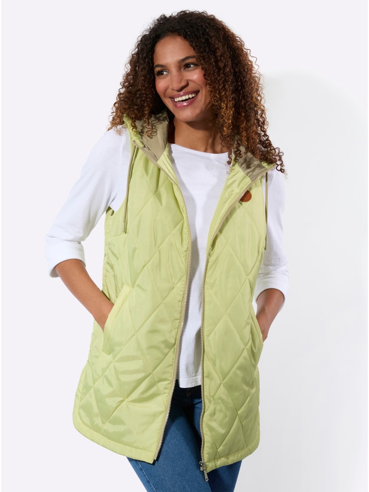 

WITT WEIDEN Стеганый жилет фисташкового цвета