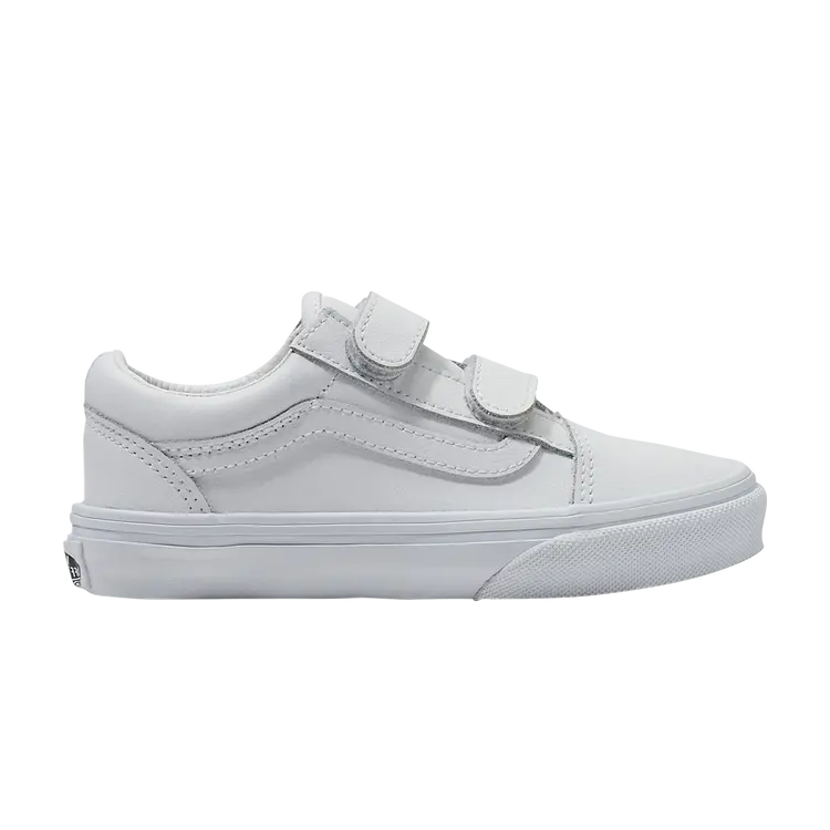 

Кроссовки Old Skool V Classic Tumble Kids, цвет White Mono