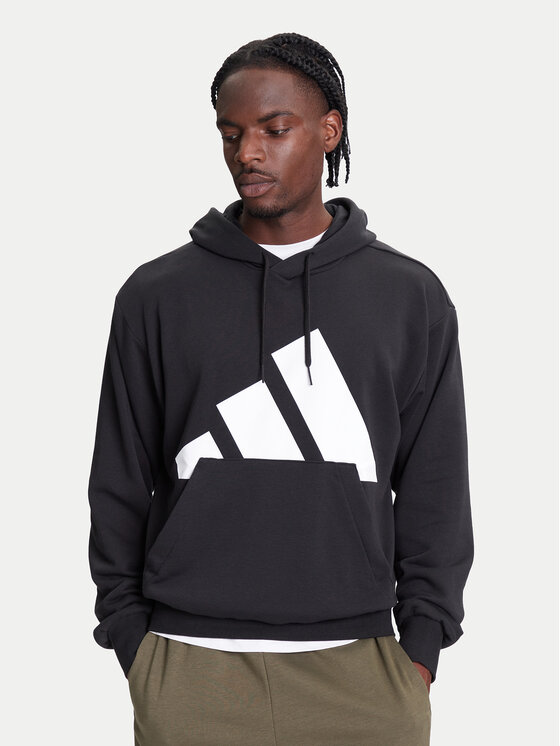 

Толстовка обычного кроя Essentials Big Logo IN6164 Adidas, черный