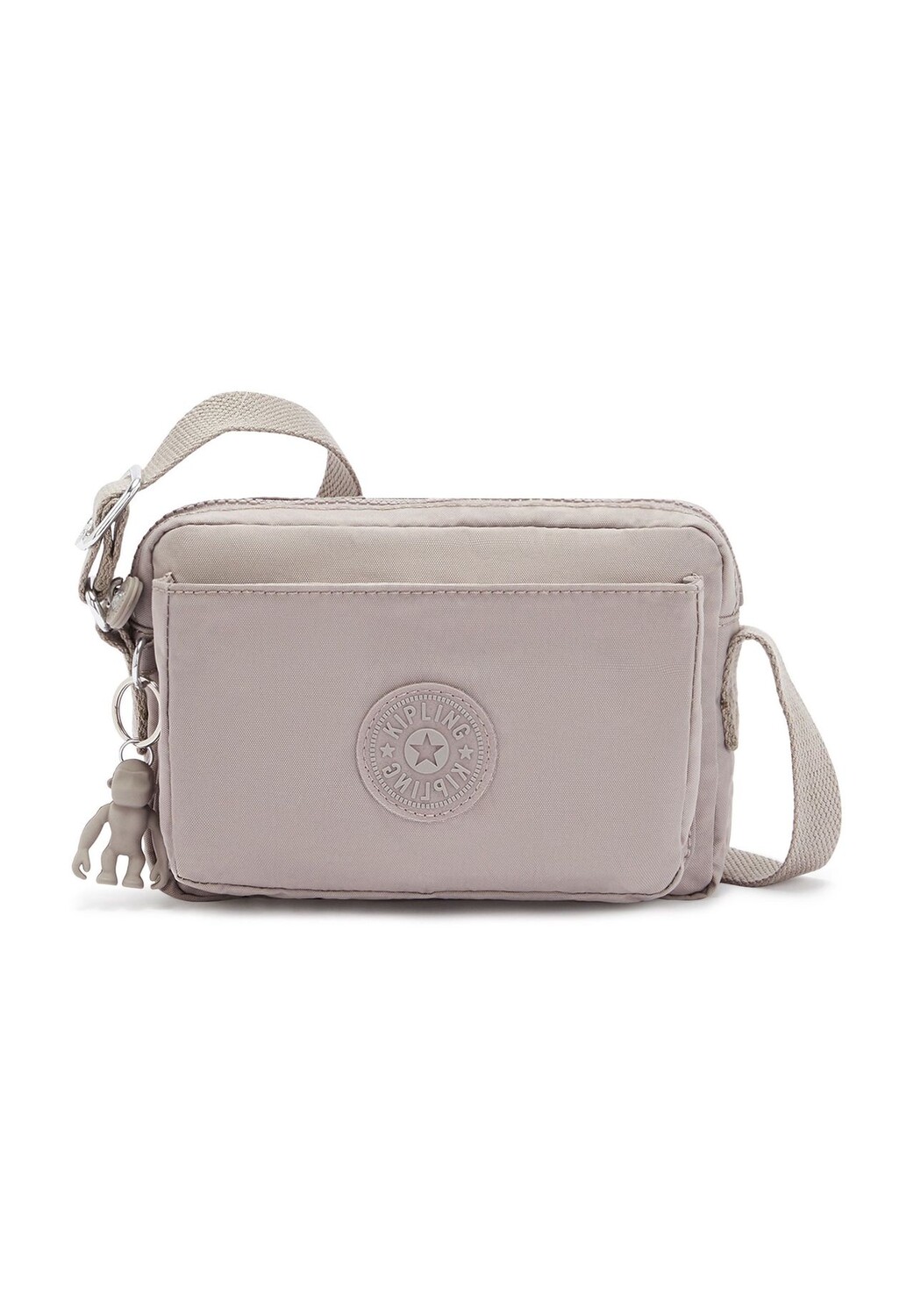 

Базовая сумка через плечо Abanu 20 см kipling, цвет Grey Gris