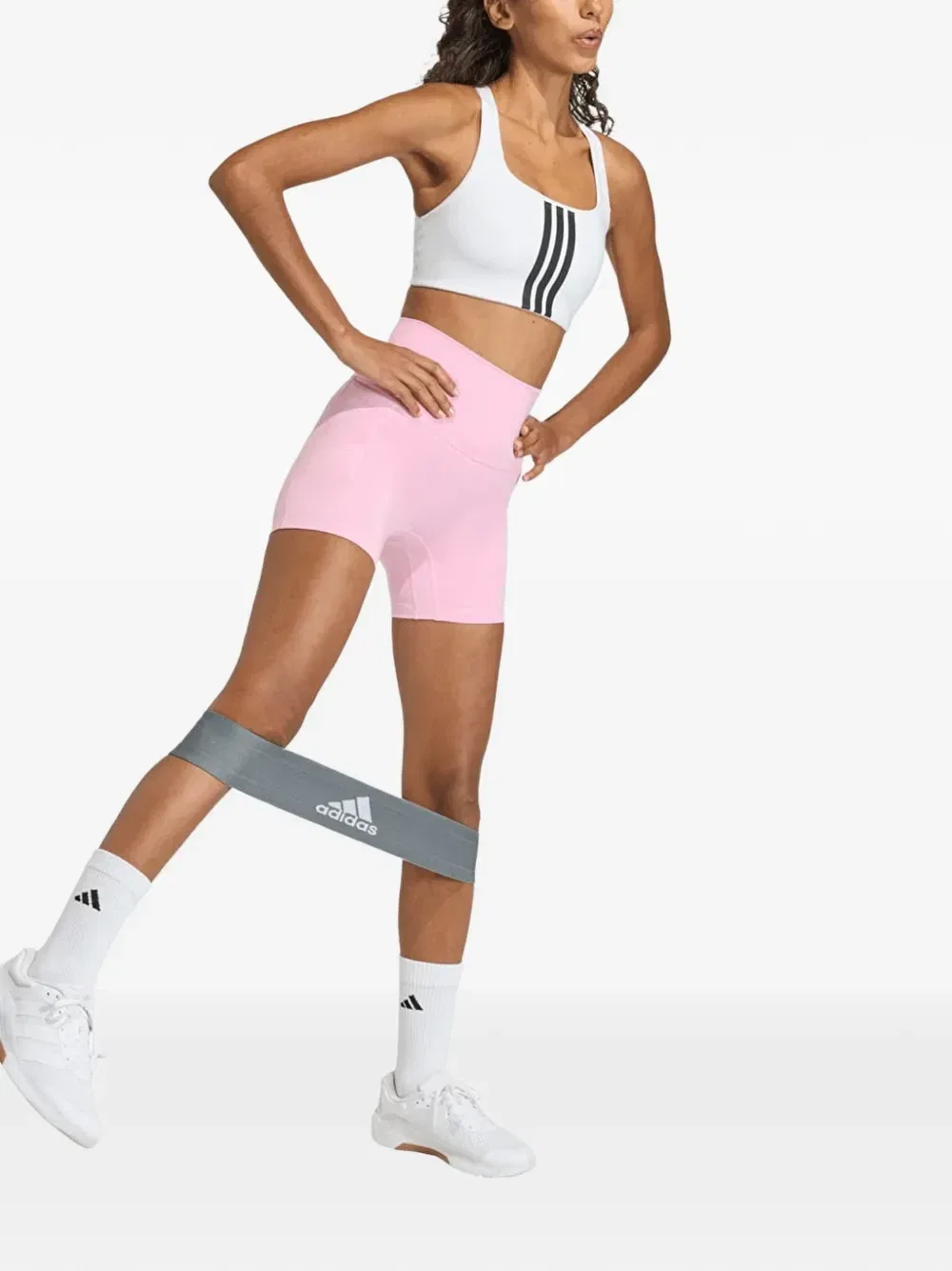 Шорты для выступлений Studio All Me Adidas, розовый — фото 2