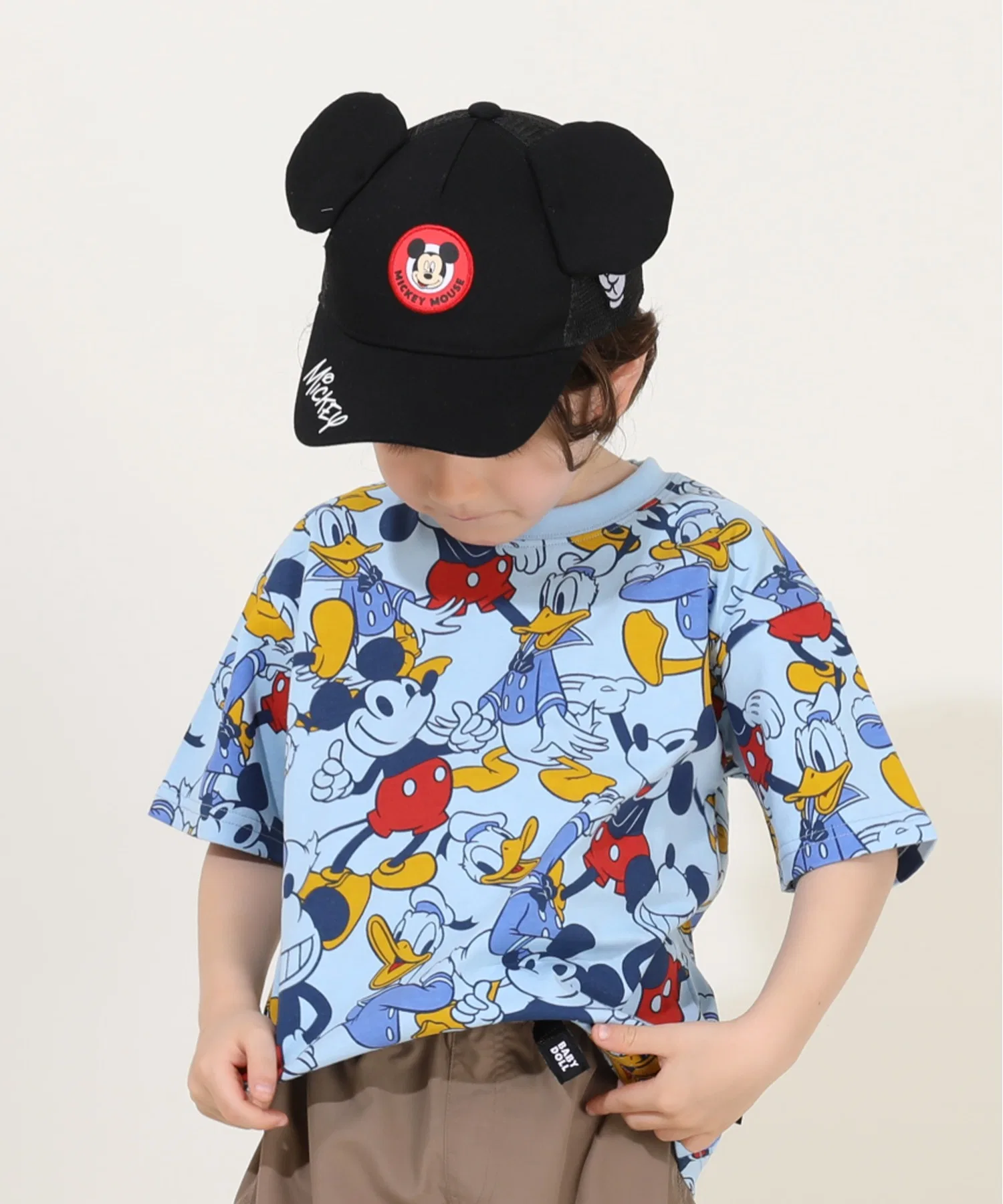Детская футболка Disney с мультипликационным принтом, модель 9532K, синяя — фото 4